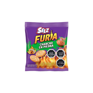 Galleta Selz Furia Chancho en Piedra Arcor de 35g