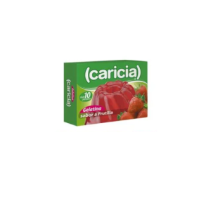 Gelatina Sabor Frutilla Carozzi en Caja de 100g