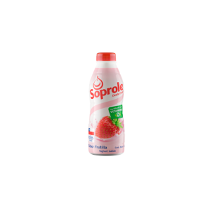 Yoghurt en Botella Sabor Frutilla Soprole de 1lt