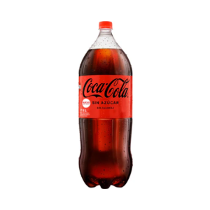 Coca Cola sin Azúcar 3 Litros Desechable