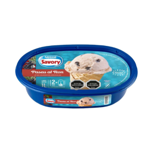 Helado Cassata Pasas al Ron Savory 1 Litro
