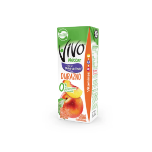 Necta Vivo Durazno  de 190 ml.